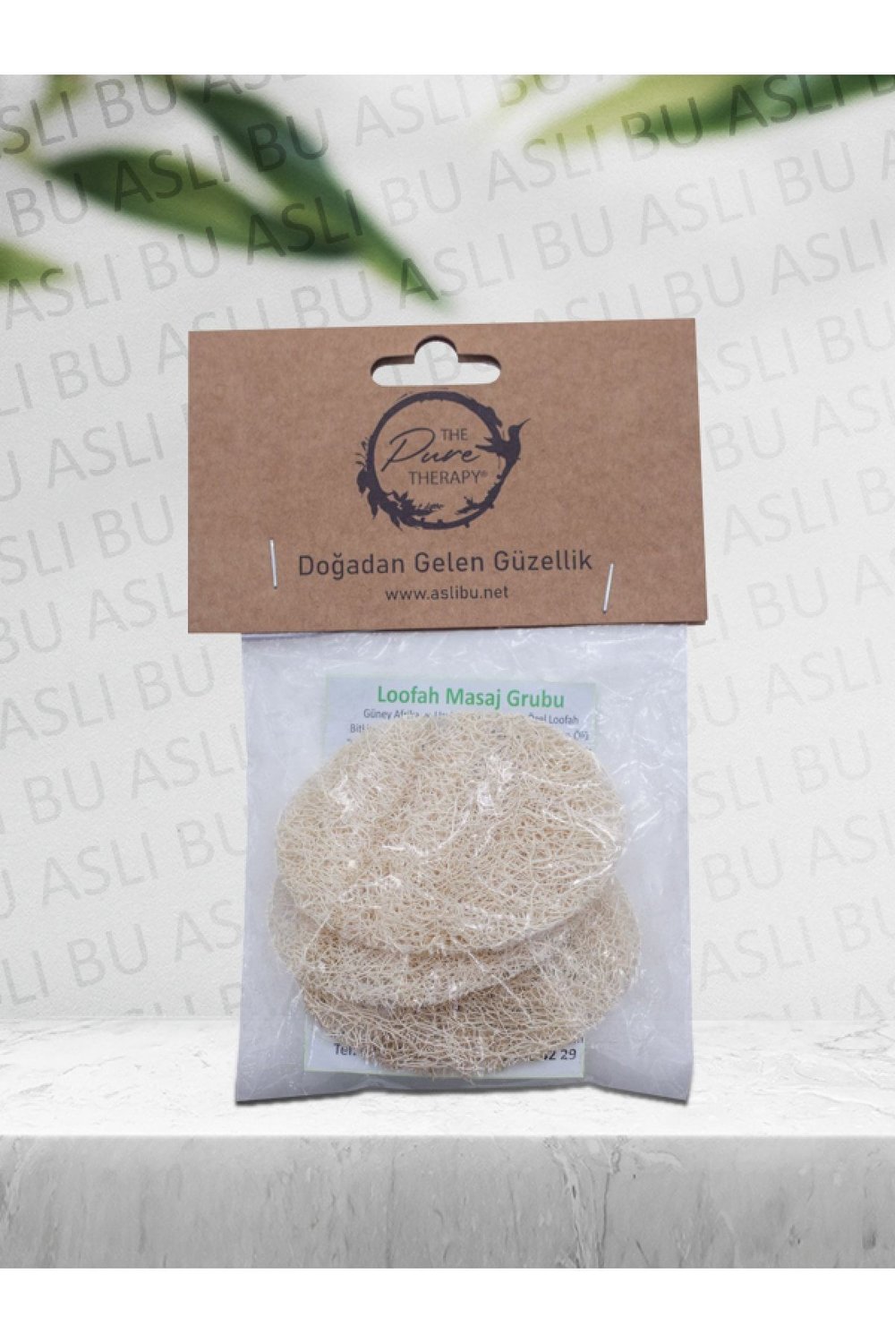Kabak Lifi Yüz Peeling Kesesi