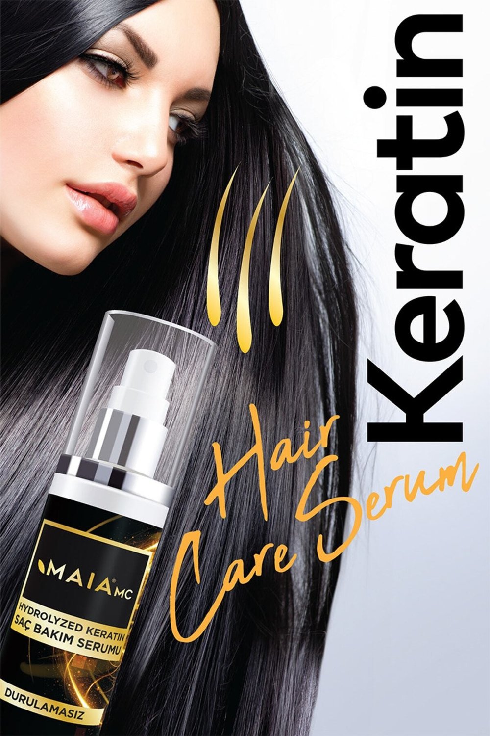 Keratin Saç Bakım Serumu (DURULAMASIZ) 100 ml