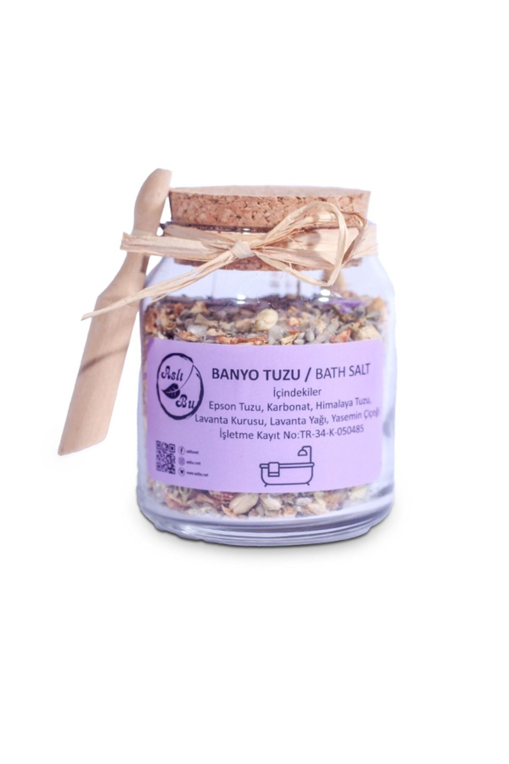 Lavanta Kokulu Banyo Tuzu