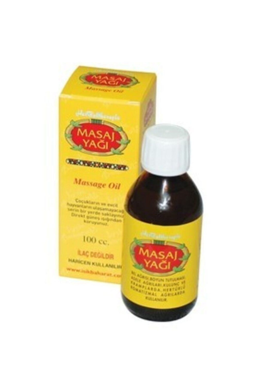 Masaj Yağı Bitkisel Doğal 100 Cc