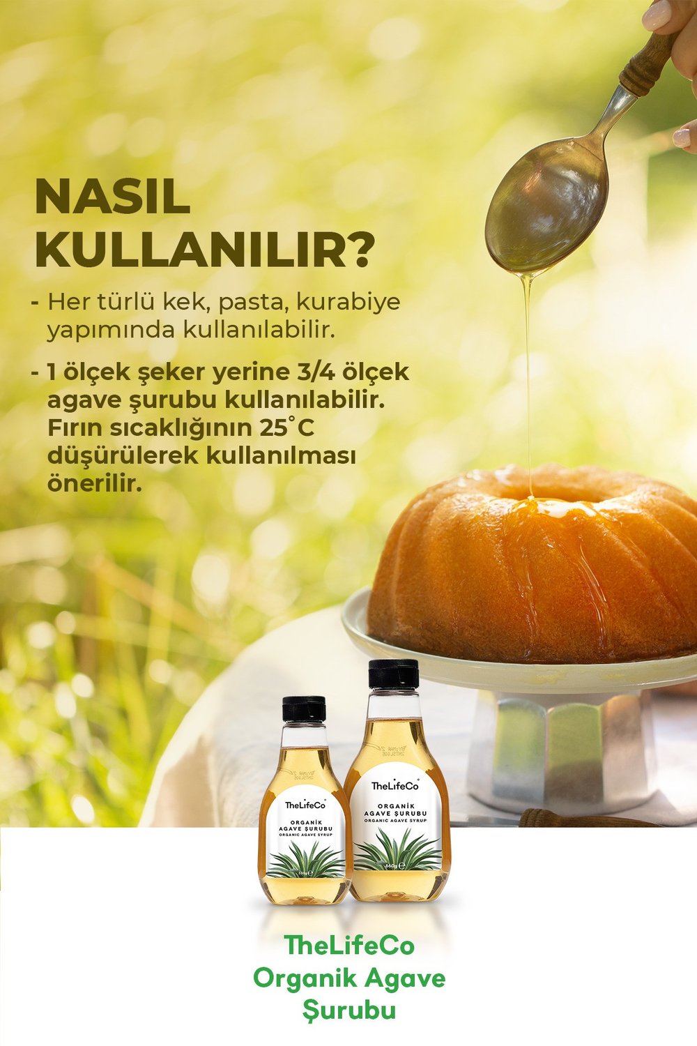 Naturel Organik Agave Nektarı 330 Gr