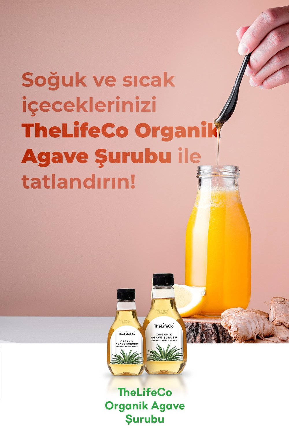 Naturel Organik Agave Nektarı 330 Gr
