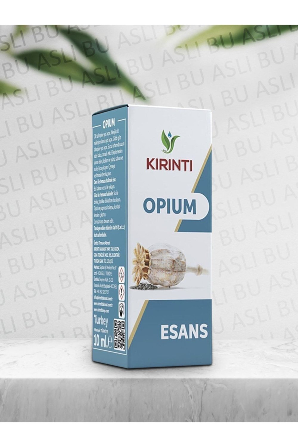 Opıum Kokulu Buhurdanlık Esansı 10 Ml