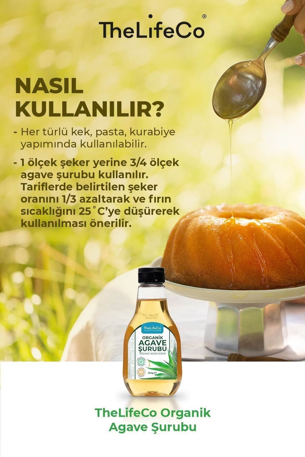 Organik Agave Şurubu 660 G (GLÜTENSİZ, VEGAN)