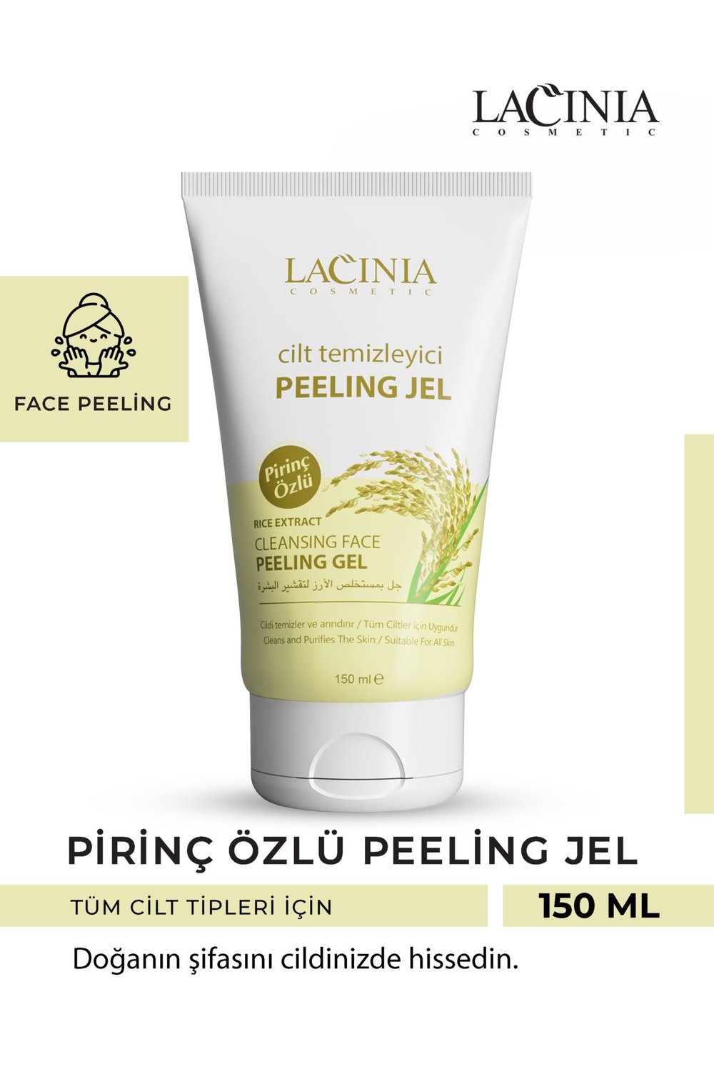 Pirinç Özlü Peeling Jel 150ml