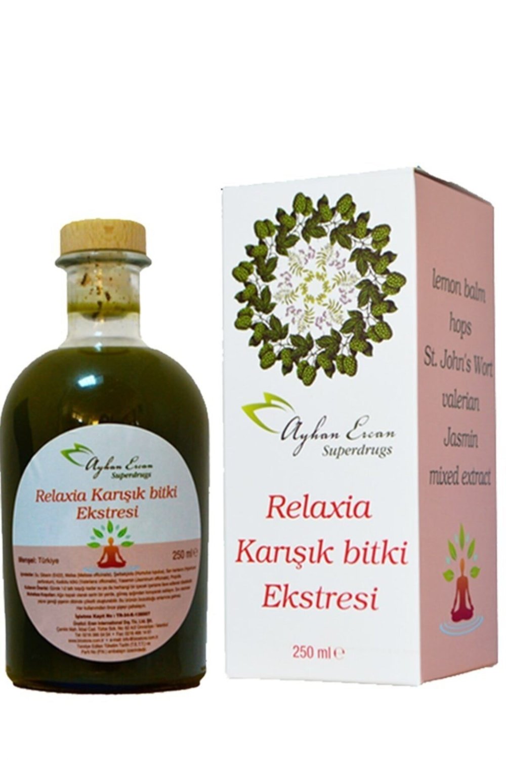 Relaxia Karışık Bitki Ekstresi 250 ml