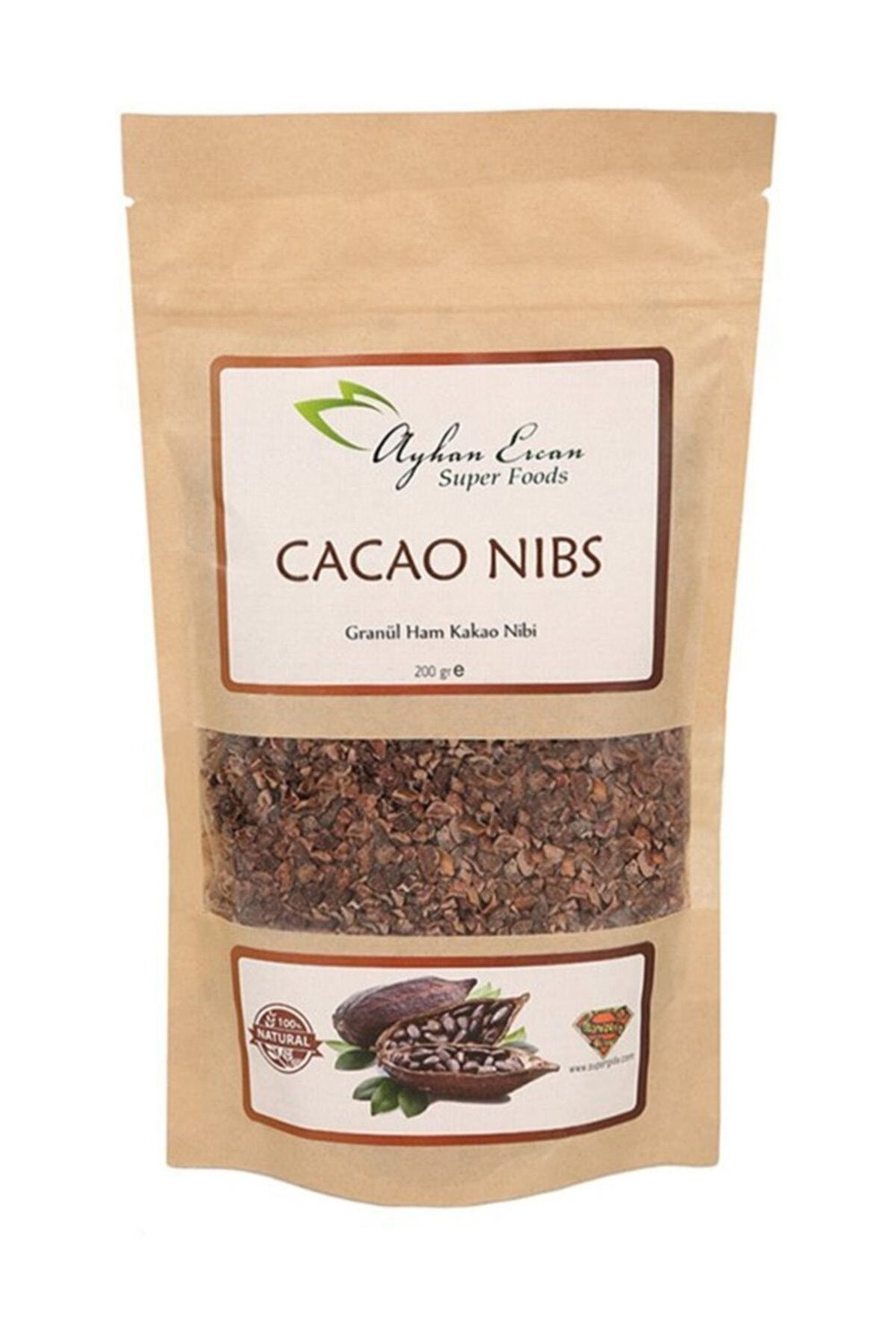 Saf Kakao Çekirdeği Nibi (granül) 200 G