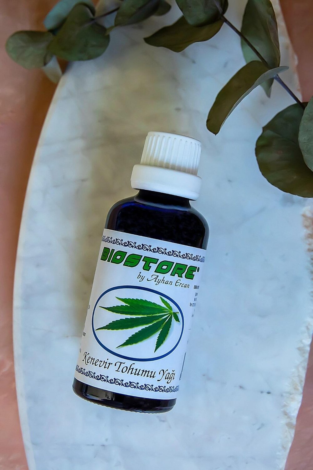 Soğuk Sıkım Hemp Seed Kenevir Tohumu Yağı 50 ml