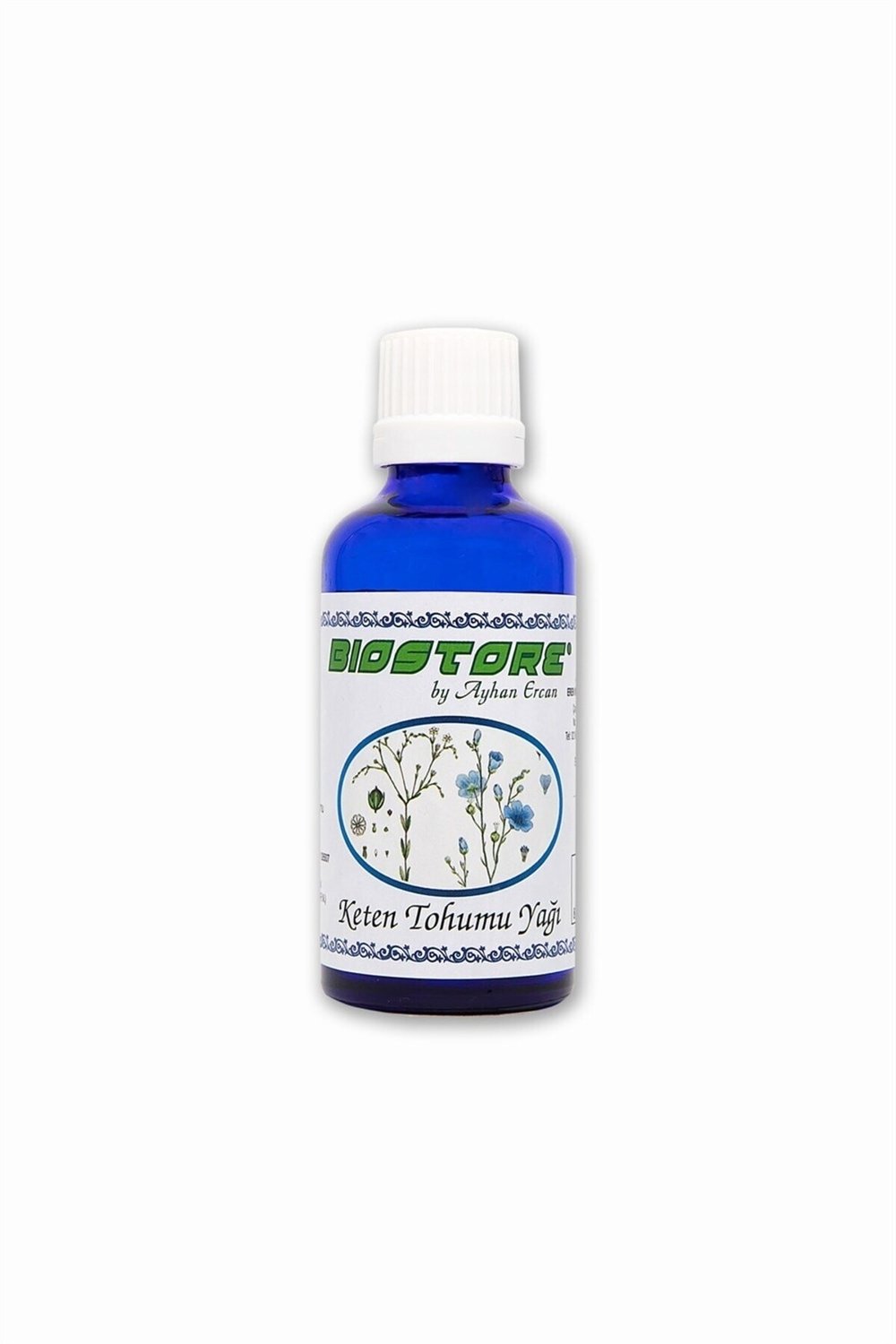 Soğuk Sıkım Saf Keten Tohumu Yağı 50 ml
