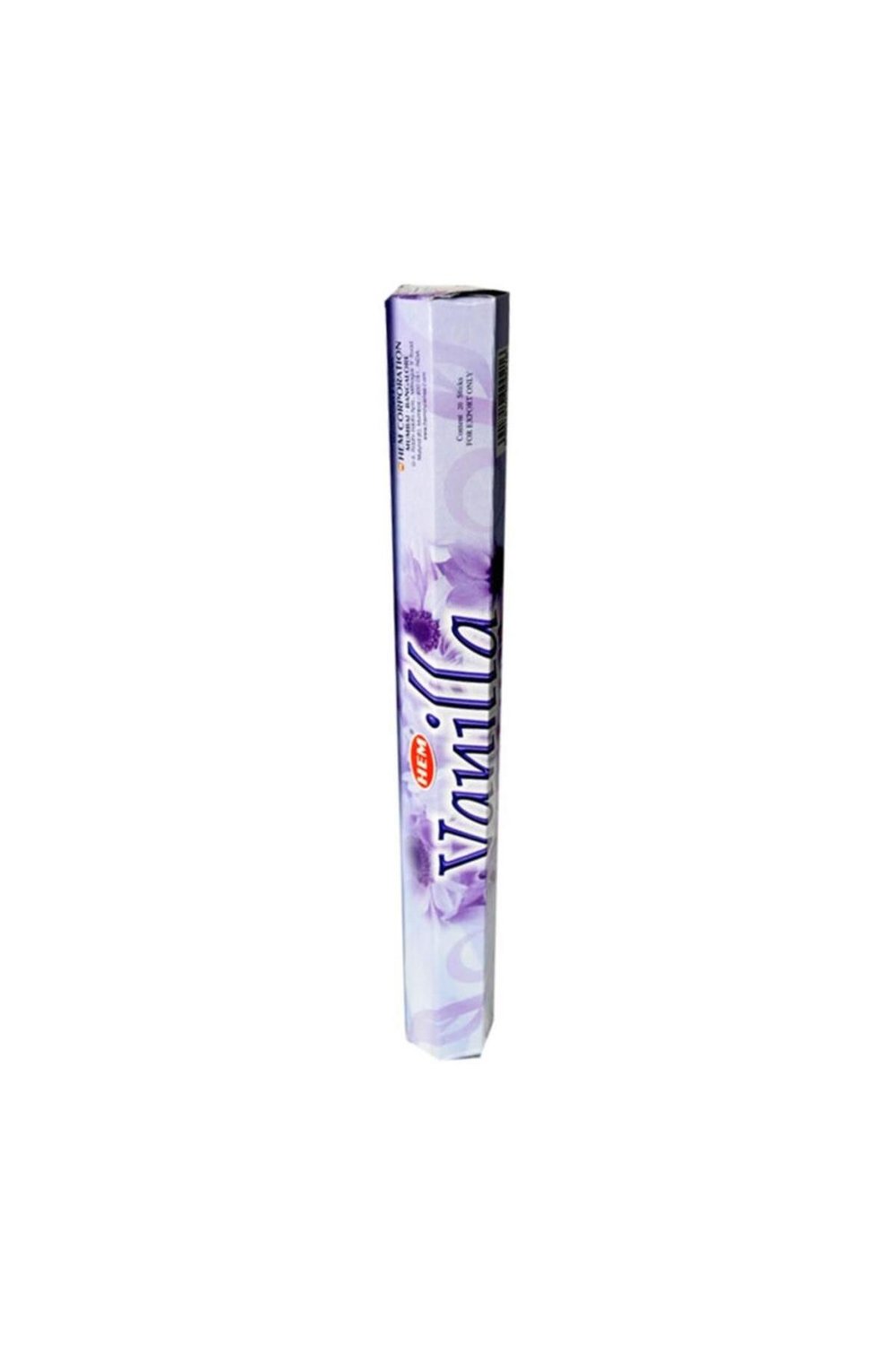 Vanilya / Vanilla Kokulu Tütsü 1 Paket ( 20 ) Adet Bambu Çubuk Tütsü Vardır