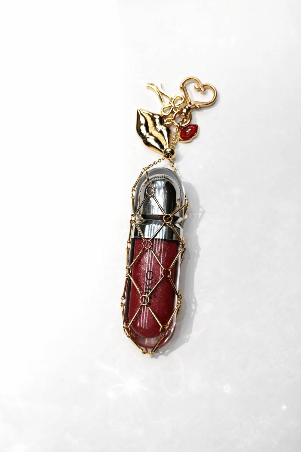 Lip Gloss Charm Kırmızı