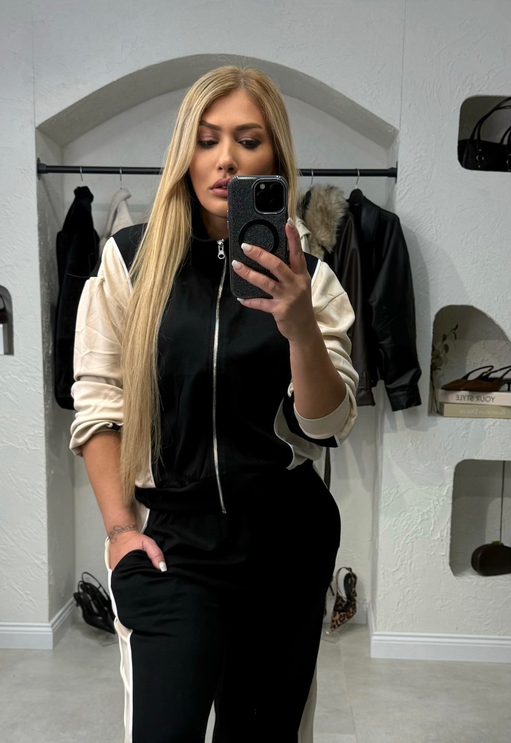 Siyah Eşofman Takımı