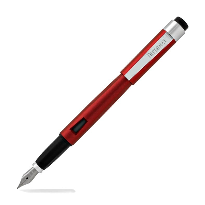 ​​​Diplomat 40905025 Magnum Soft Touch Kırmızı Dolma Kalem, M Uç