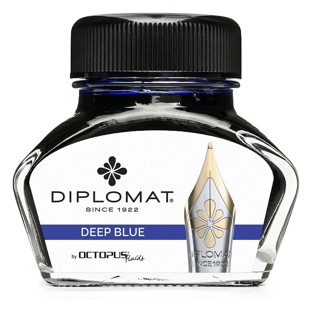 ​​​​​​Diplomat 41001043 30ml Koyu Mavi Mürekkep