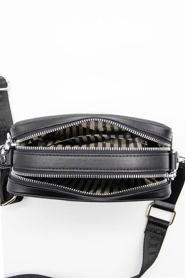 Silver & Polo SP1078 Kadın Çapraz Çanta Logolu Lacivert