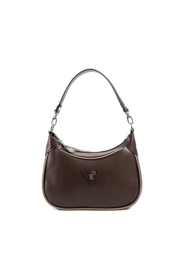 Silver & Polo SP1180 Kadın Omuz Çantası Düz Kahve-Kahve-Vizon