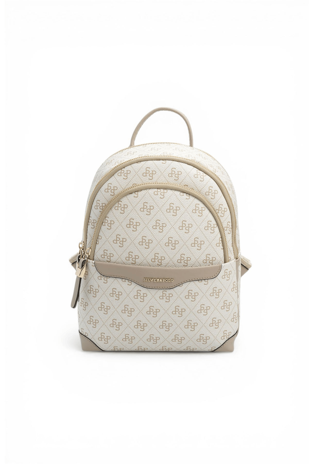 SP1265 Kadın Sırt Çantası Monogram Bej-Kum