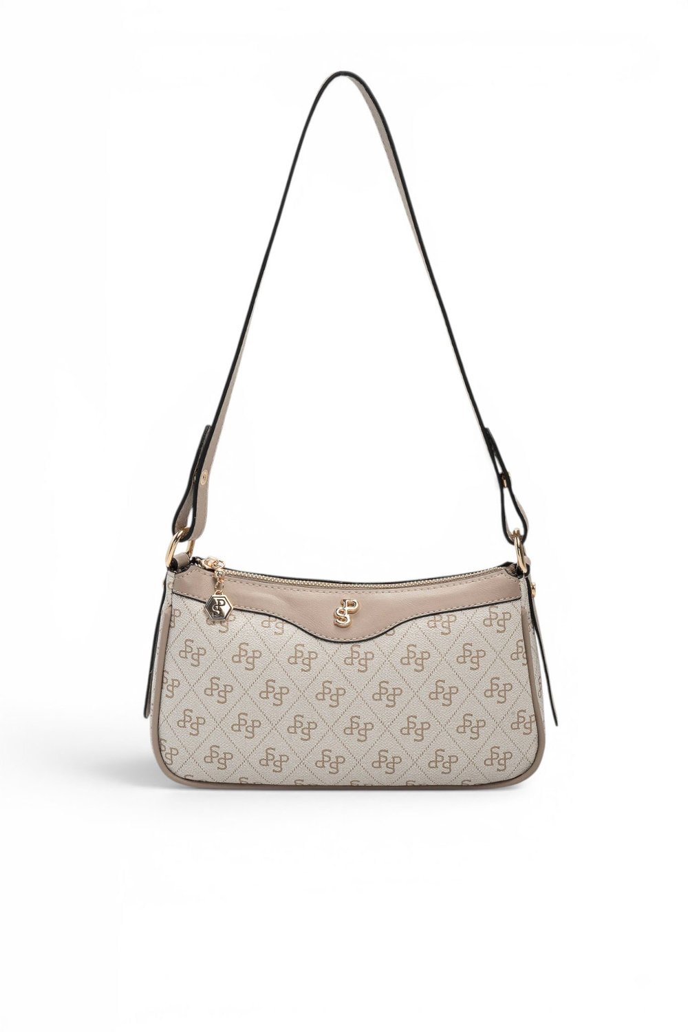 SP1274 Kadın Çapraz Çanta Monogram Bej - Kum SP1274-M178