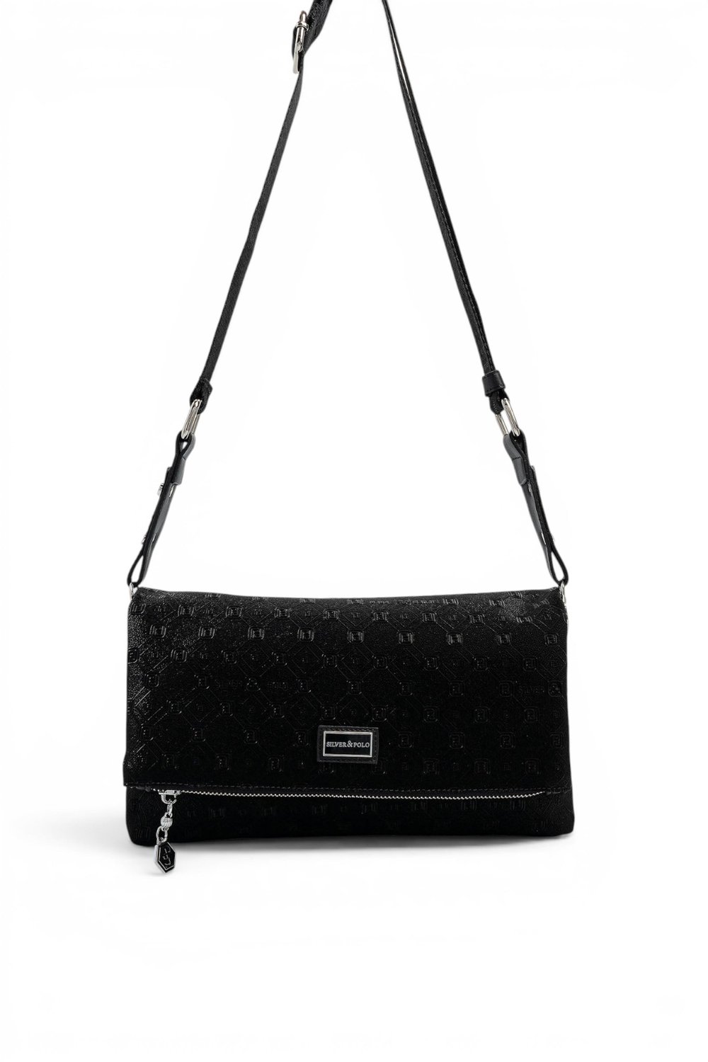 SP1278 Kadın Çapraz Çanta Fashion Siyah - Siyah SP1278-M158