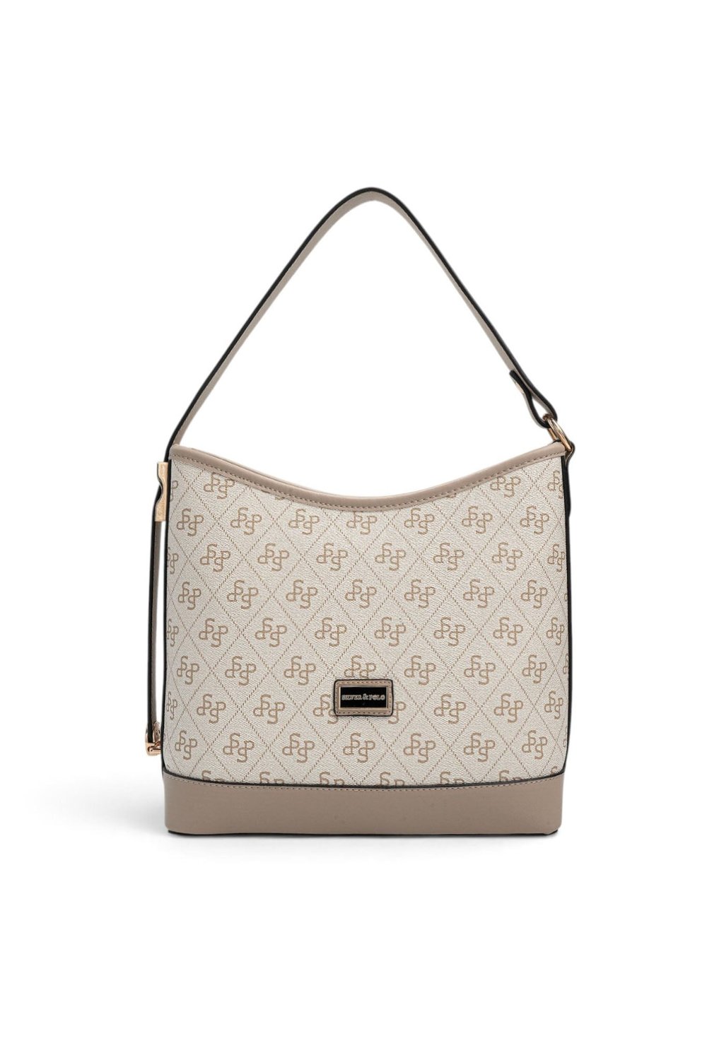 SP1286 Kadın Omuz Çantası Monogram Bej - Kum SP1286-M178