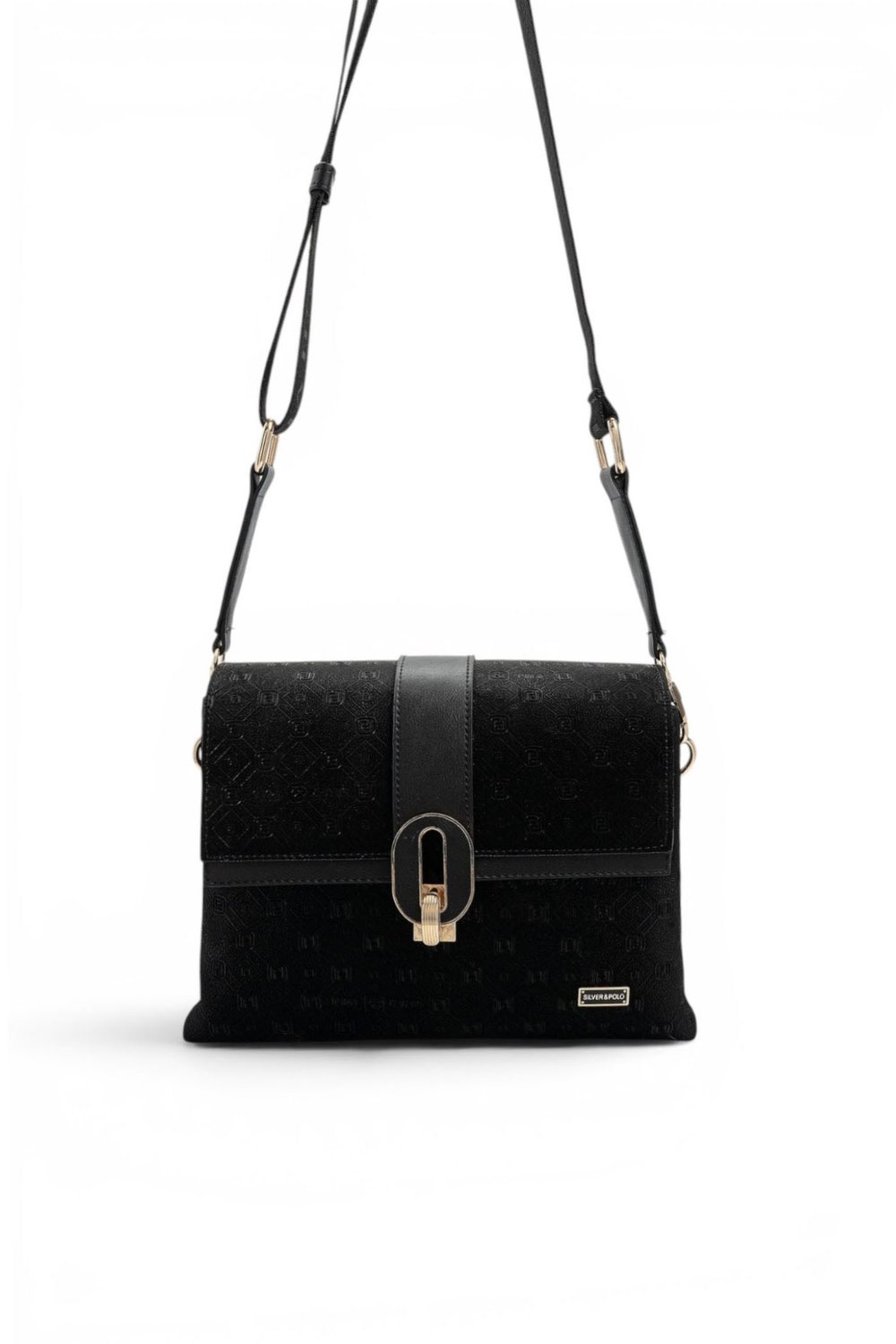 SP1287 Kadın Çapraz Çanta Fashion Siyah - Siyah SP1287-M158