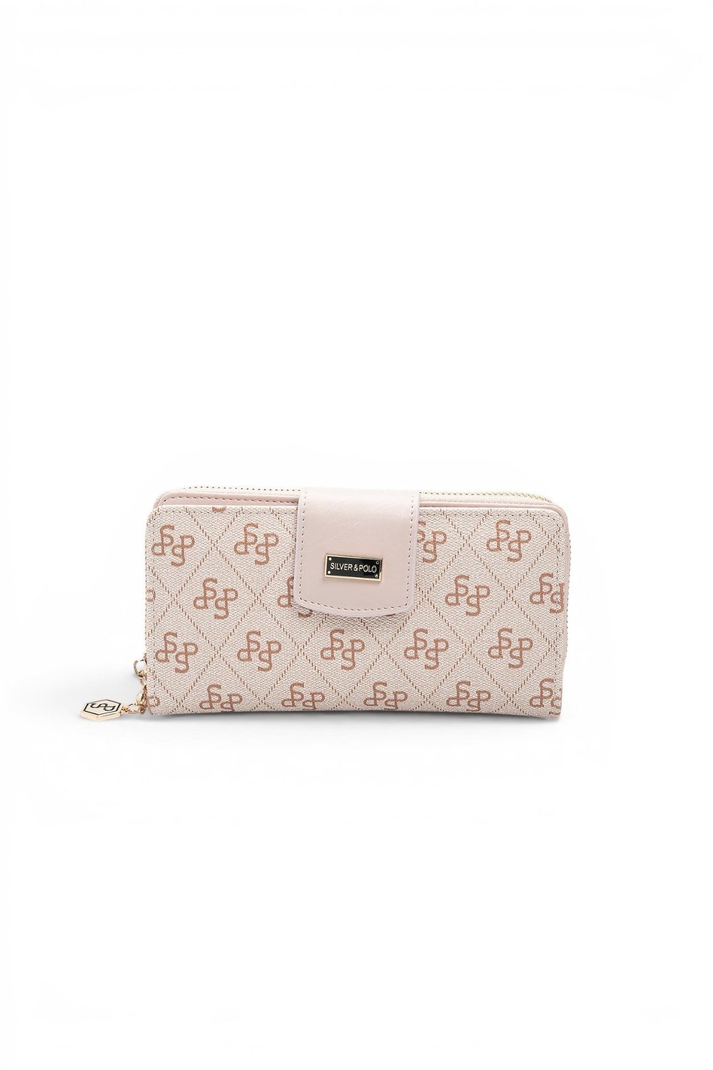 SP928 Kadın Cüzdan & Kartlık Monogram Pembe - Pudra SP928-M178