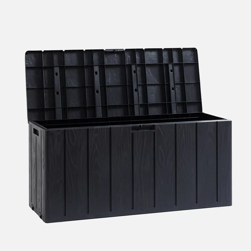 Bahçe Depolama Sandığı 270 L Kilit Yuvalı Plastik 117,5x45x56 cm