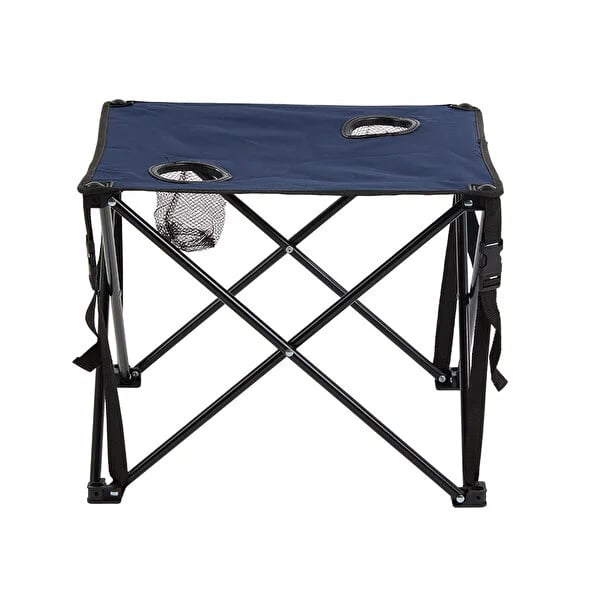 Katlanır Kamp Masası 47 cm Lacivert – Katlanabilir Kamp Masası