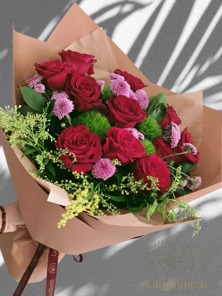Merci Rouge (11 Kırmızı Gül)
