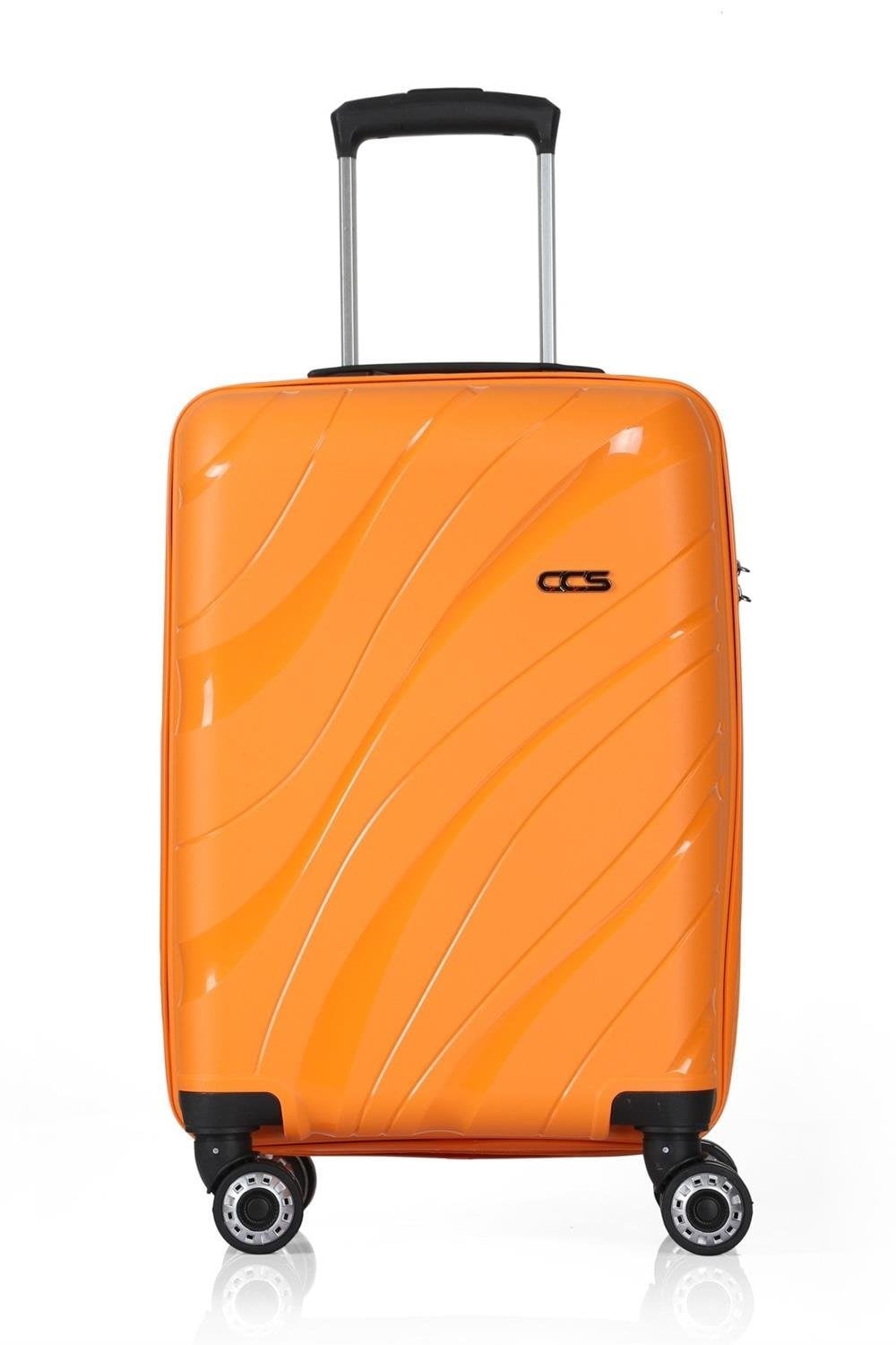 ÇÇS 5223 Polipropilen Büyük Boy Valiz Turuncu