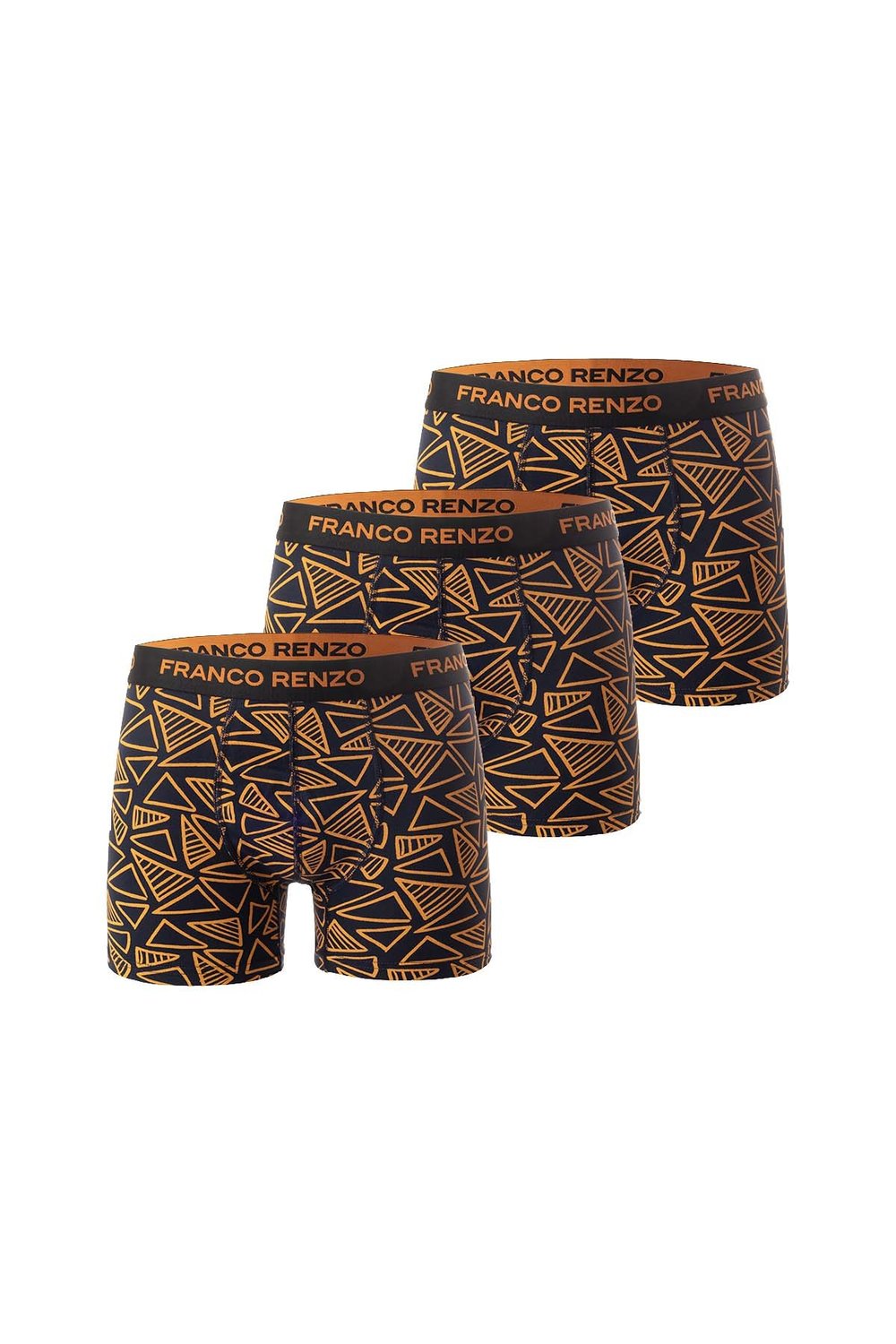 Pamuklu Likralı Baskılı 3'lü Set Erkek Boxer 