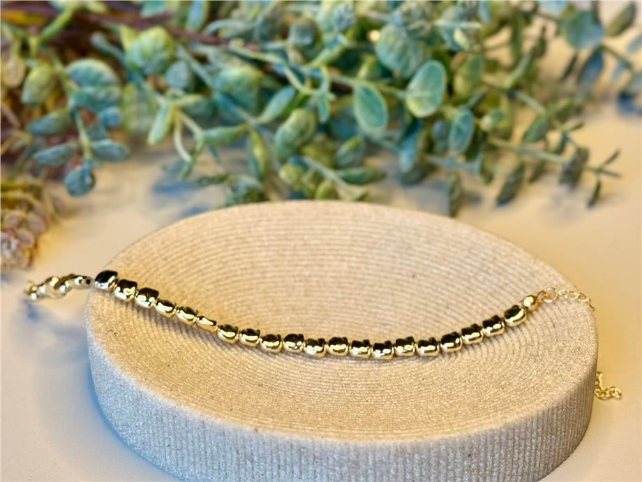 Gold Çakıltaşı Bileklik