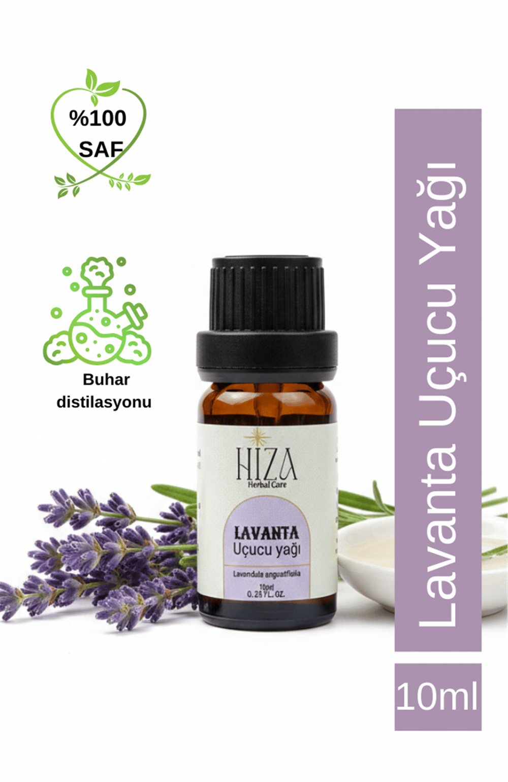 %100 DOĞAL LAVANTA YAĞI (ANGUSTİFOLİA) 10 ML
