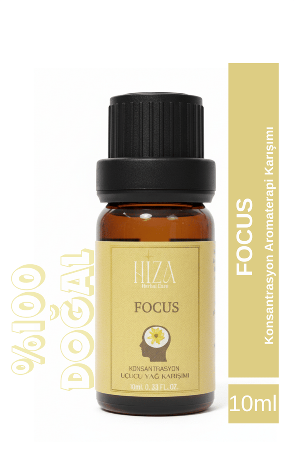 FOCUS AROMATERAPİ UÇUCU YAĞ KARIŞIMI %100 DOĞAL 10 ML