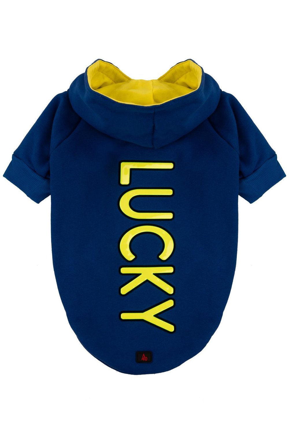 LUCKY Sax Mavi Kapüşonlu Köpek Sweatshirt (9'lu) Set