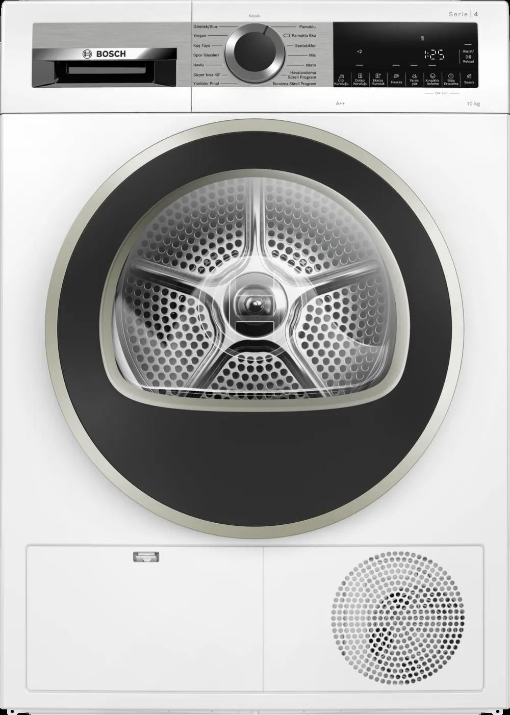 Serie 4 Isı Pompalı Kurutma Makinesi 10 kg WQG25100TR