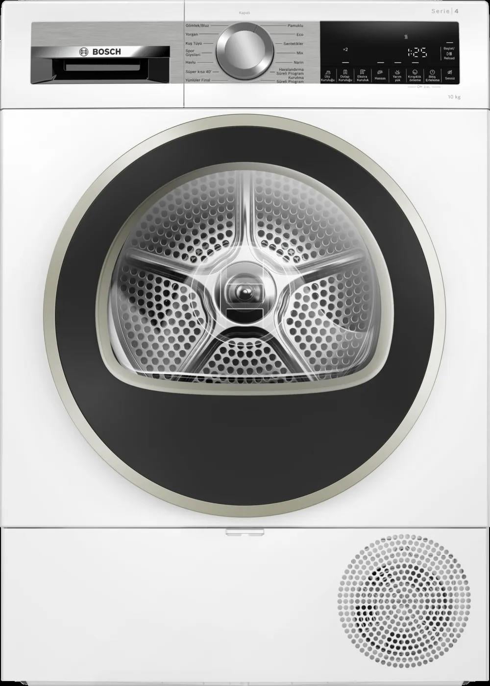 Serie 4 Isı Pompalı Kurutma Makinesi 10 kg WQG25201TR