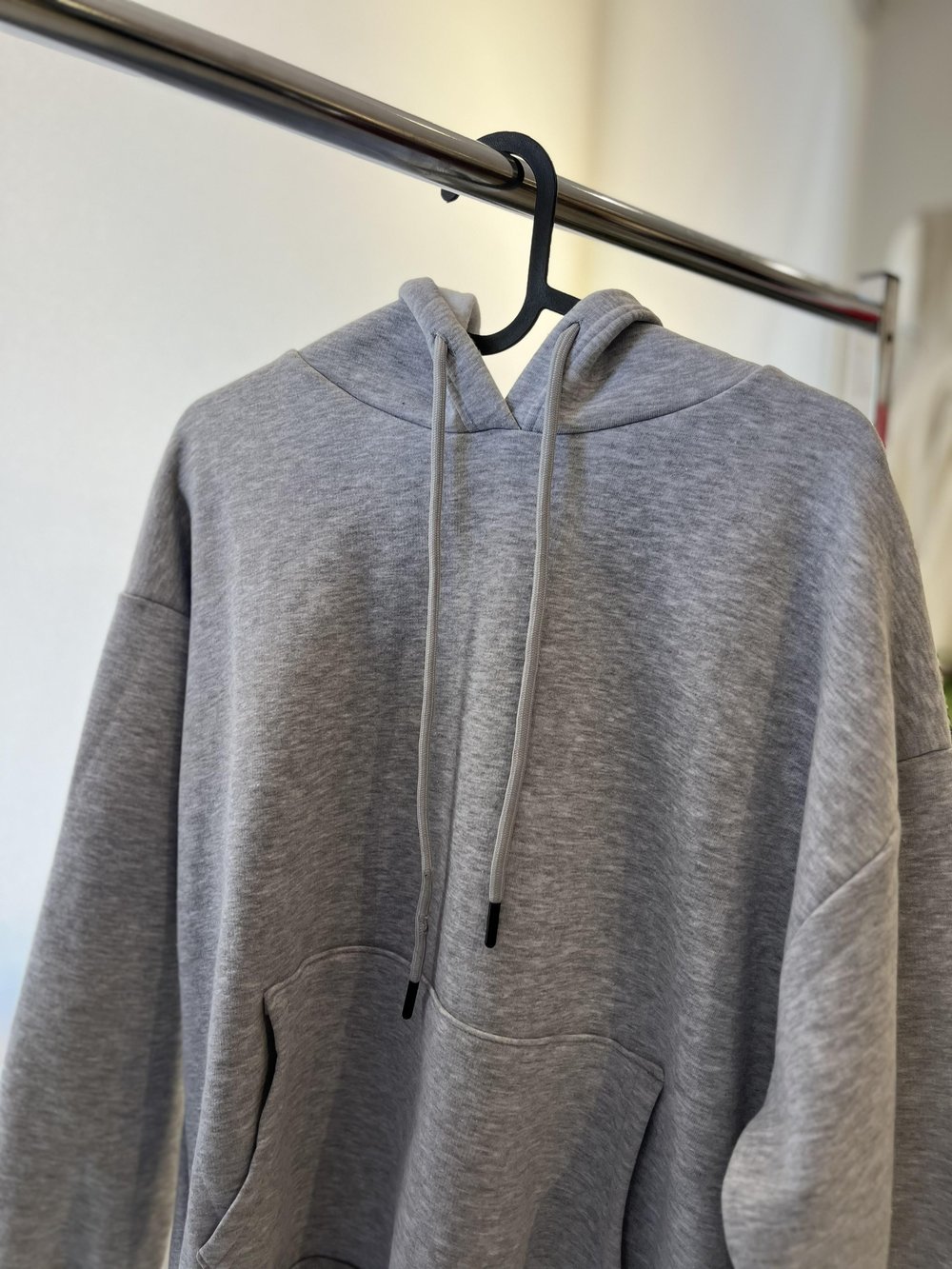 GRİ OVERSIZE SWEATSHIRT 