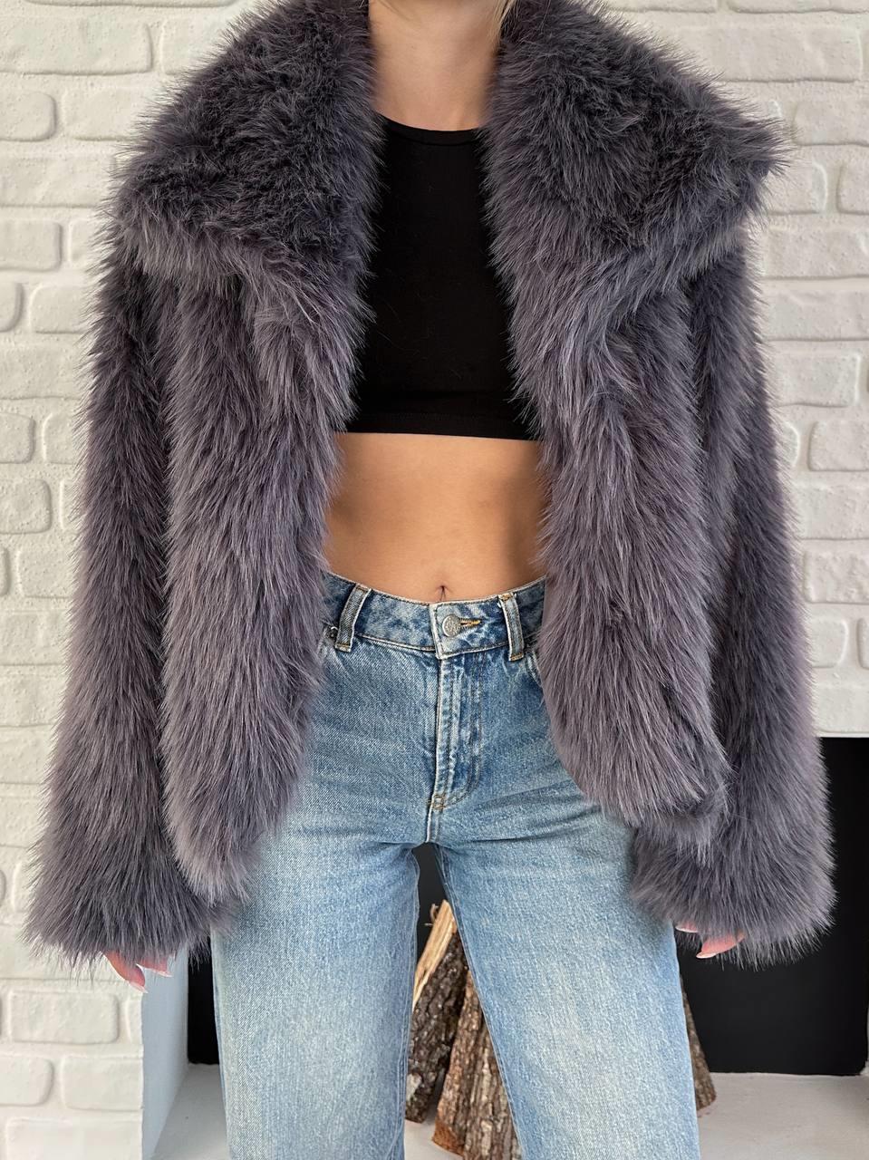 Yumuşak Dokunuşlu Oversize Premium Kürk Peluş Mont Önü ÇıtÇıt Kapamalı Antrasit