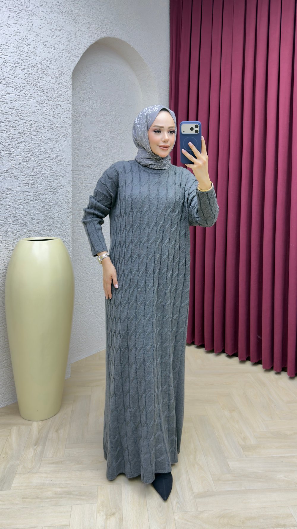 Arya Elbise 3024 Gri