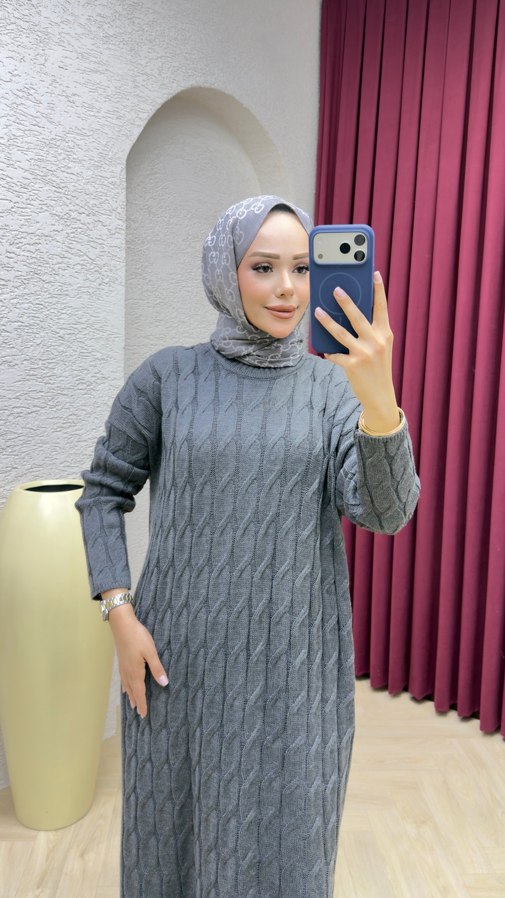 Arya Elbise 3024 Gri