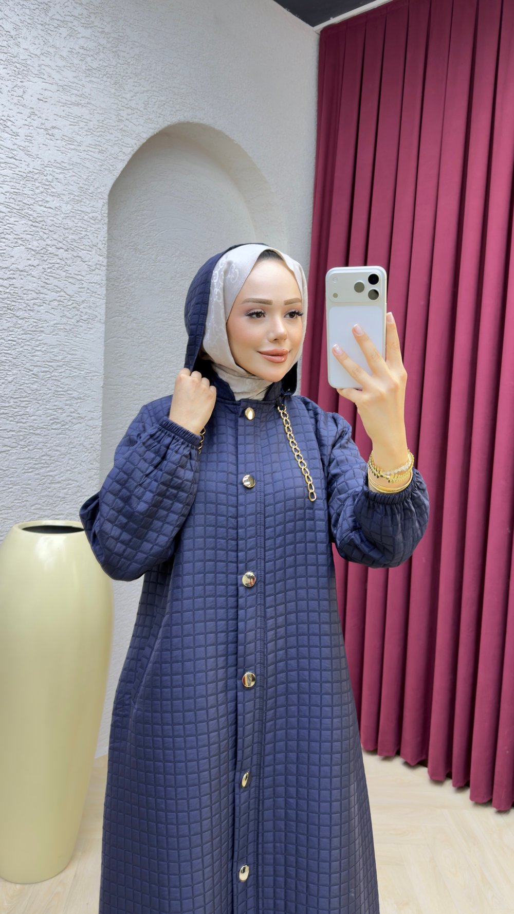 Başak Kapitone Kap 2070 Lacivert
