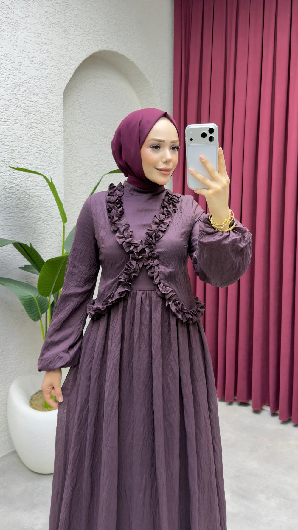 Cemre Elbise 1024 Mürdüm