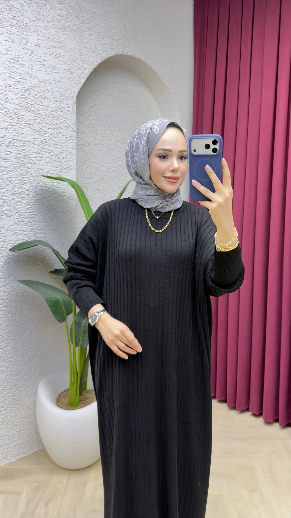 Çiçek Merserize Takım 0622 Siyah