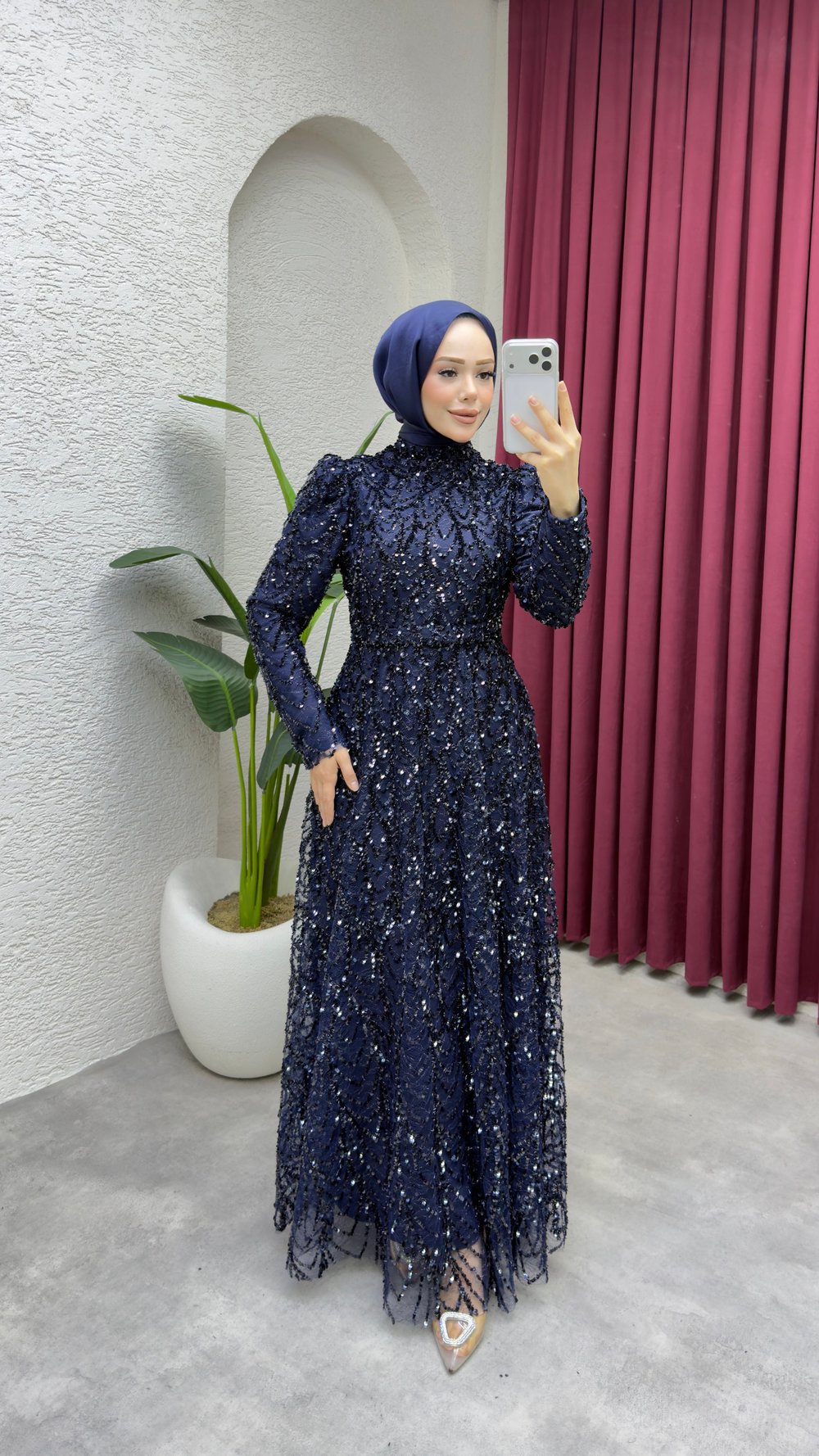 Hümeyra Abiye 1026 Lacivert