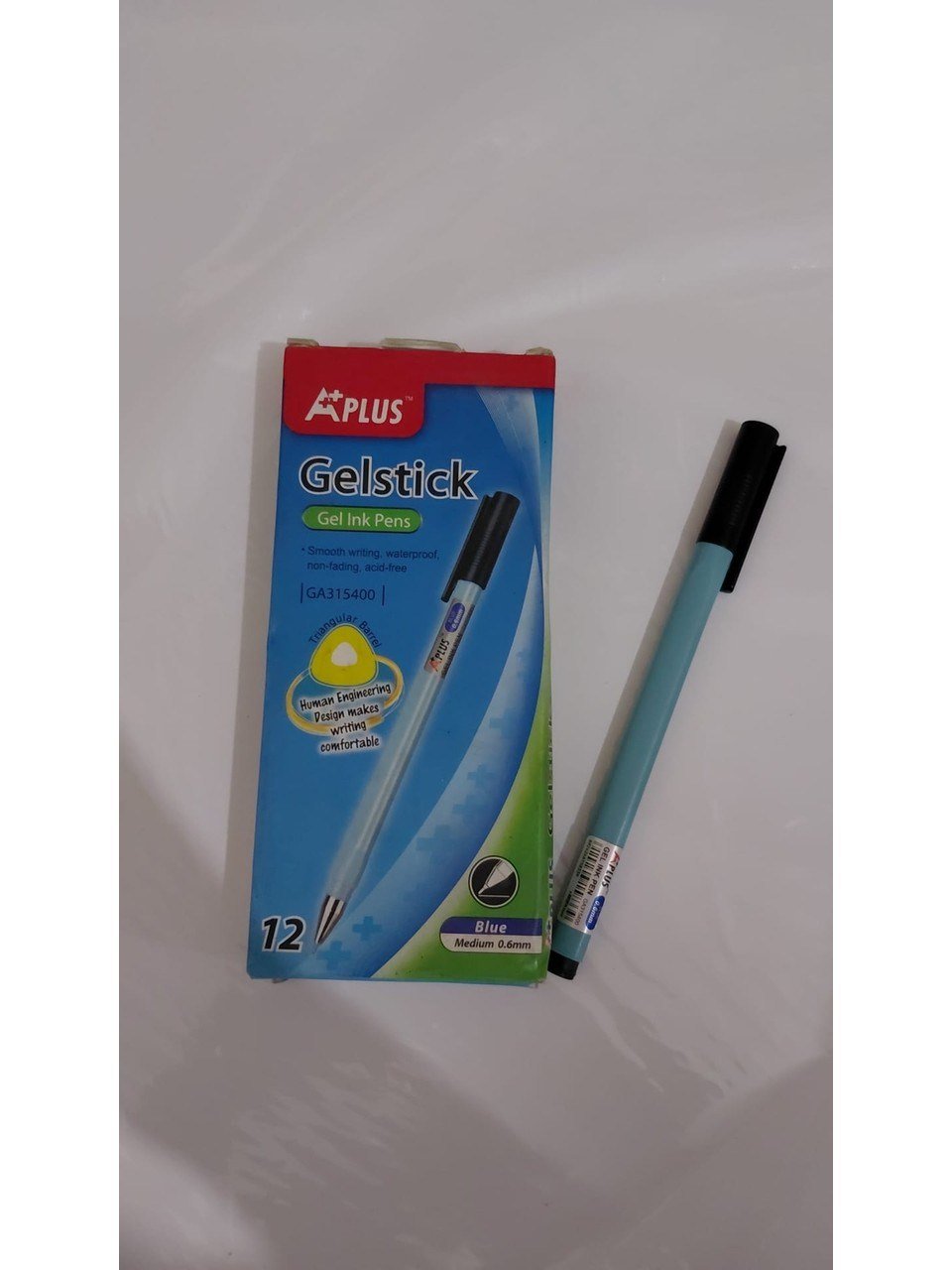 A Plus Jel Kalem 12'li Mavi
