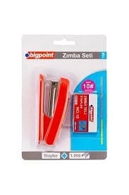 Bigpoint Zımba Makinesi Seti  Kırmızı