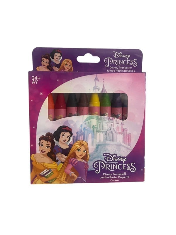 DISNEY JUMBO PASTEL BOYA 8 RENK PRINCESS