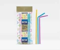 ECE Party Jelatinli Körüklü Pipet 50 