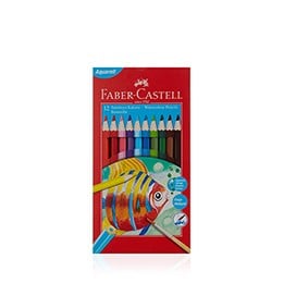 Faber-Castell 12 Renk Kuru Boya Kalemi